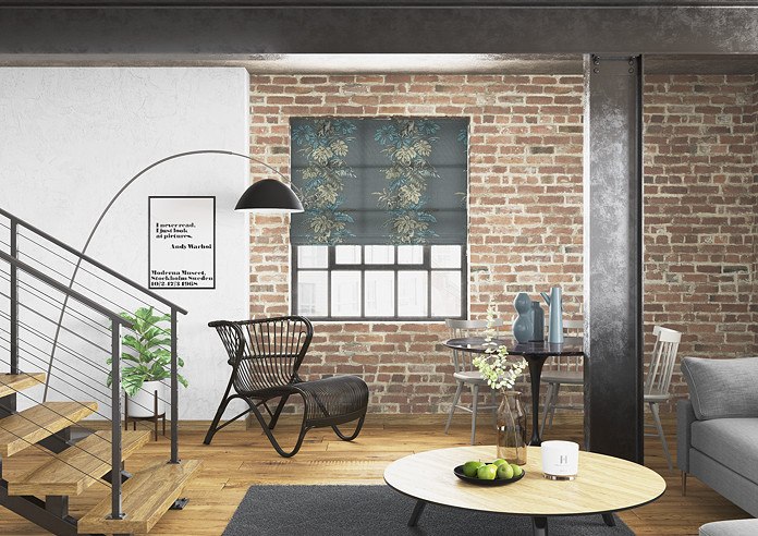 Monkeying Around, Mineral - Roman Blind - Image 5